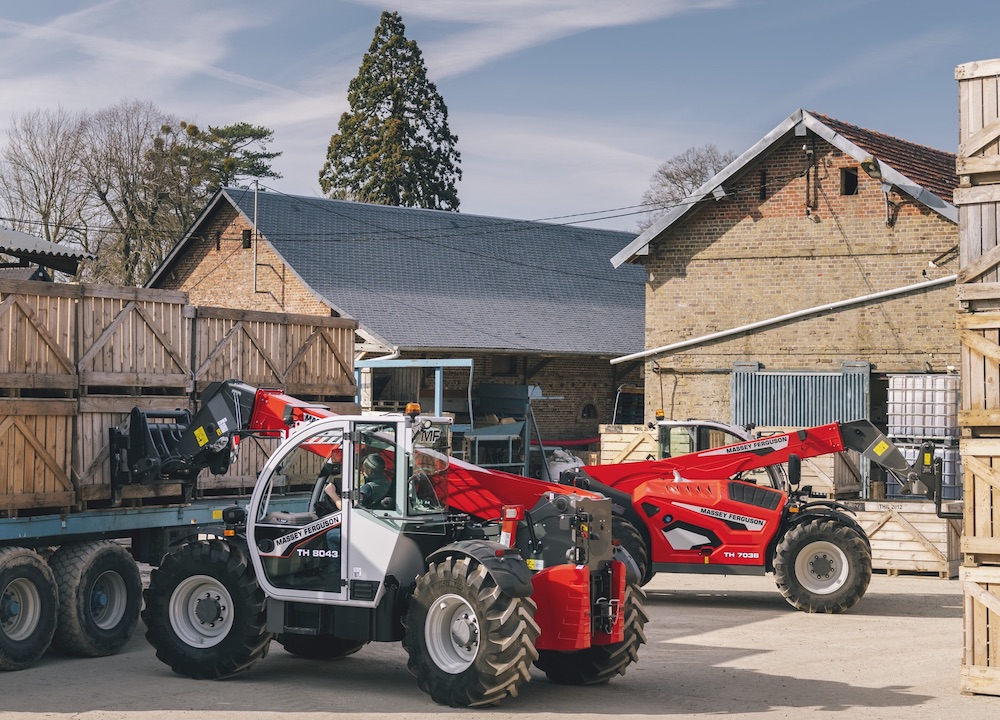 Massey Ferguson Nuovi Sollevatori Telescopici Mf Th Pi Comfort E