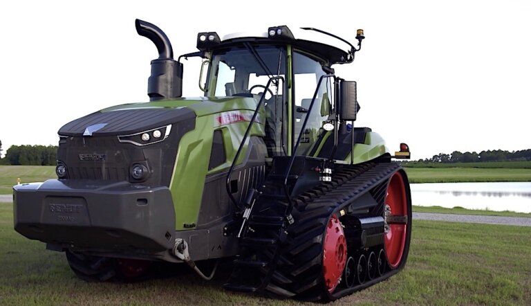 Fendt Fino A 673 Cavalli Con La Nuova Generazione Di Cingolati 1100 Vario Mt 7829